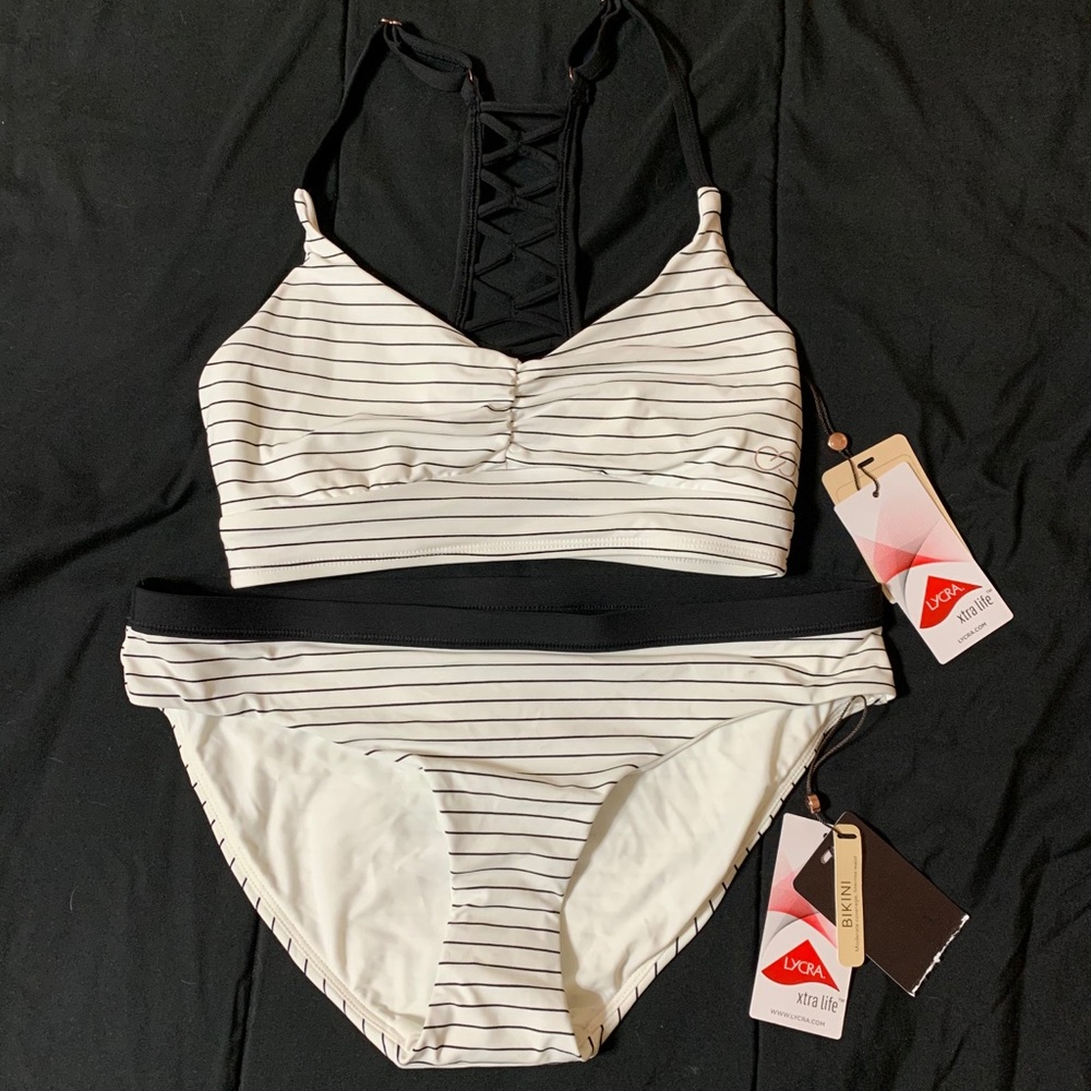 CALIA Ladder Back Swim Top and Bottoms